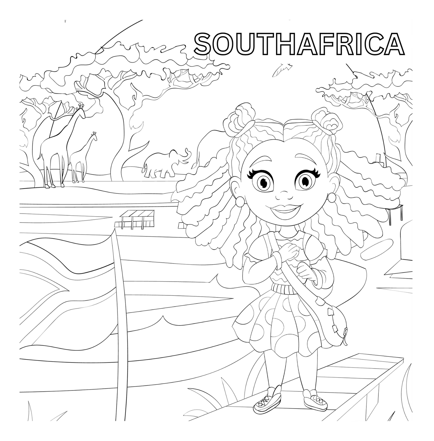 Colourful Cultures- Coloring Book