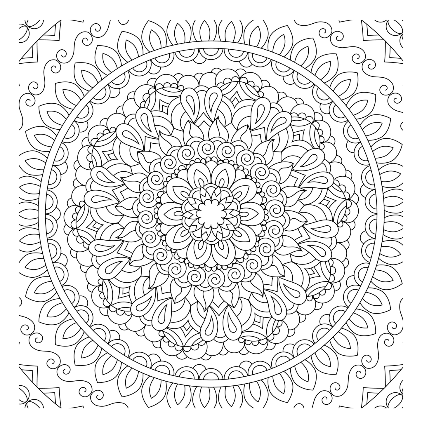 Bloomadala- Colouring Book