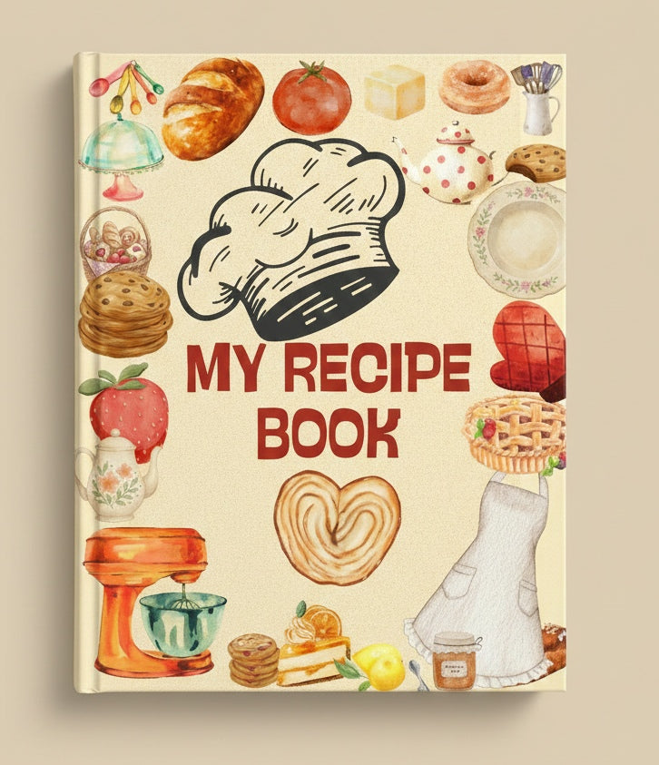 My Recipes book- Cooking Journal