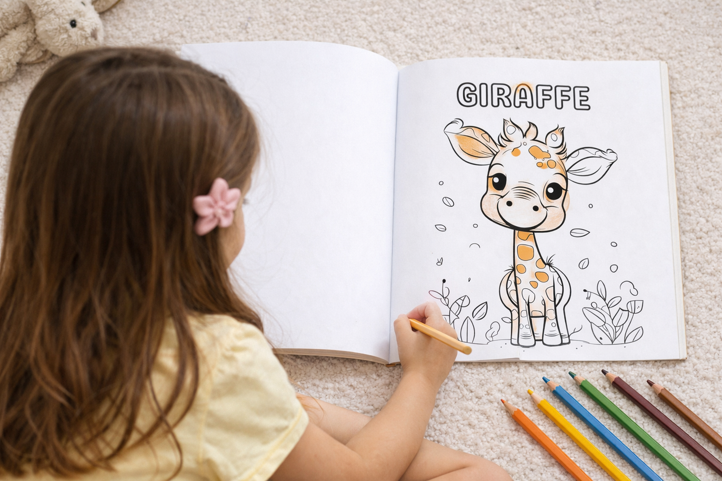 Tiny Paws & Big Smiles- Coloring Book