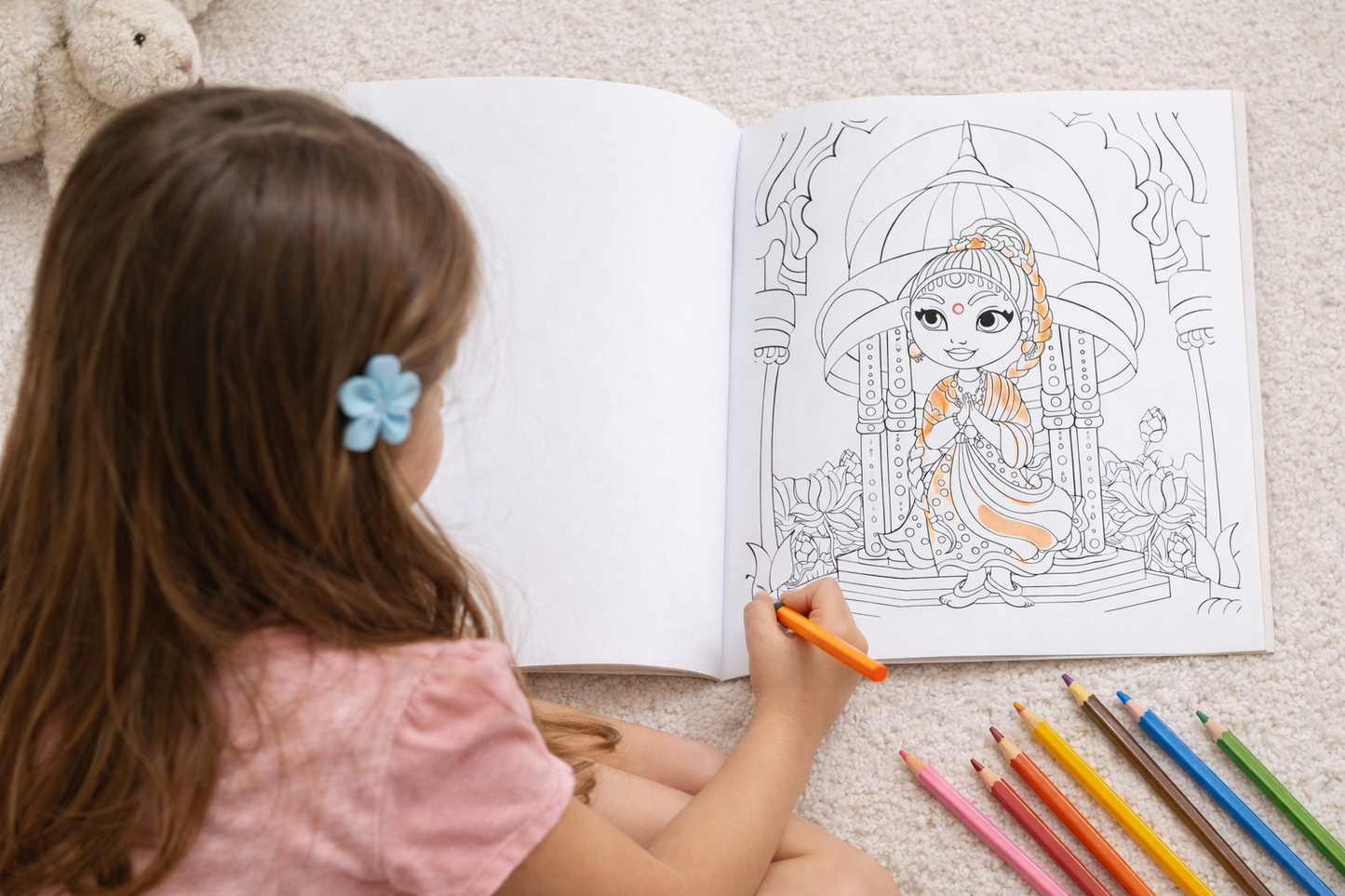 Colourful Cultures- Coloring Book