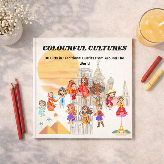Colourful Cultures- Coloring Book